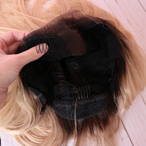 ImStyle Wigs Coco Dark Root Blonde Lace Front Wig - Picture 8 of 9